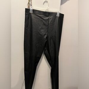 Faux leather Legging